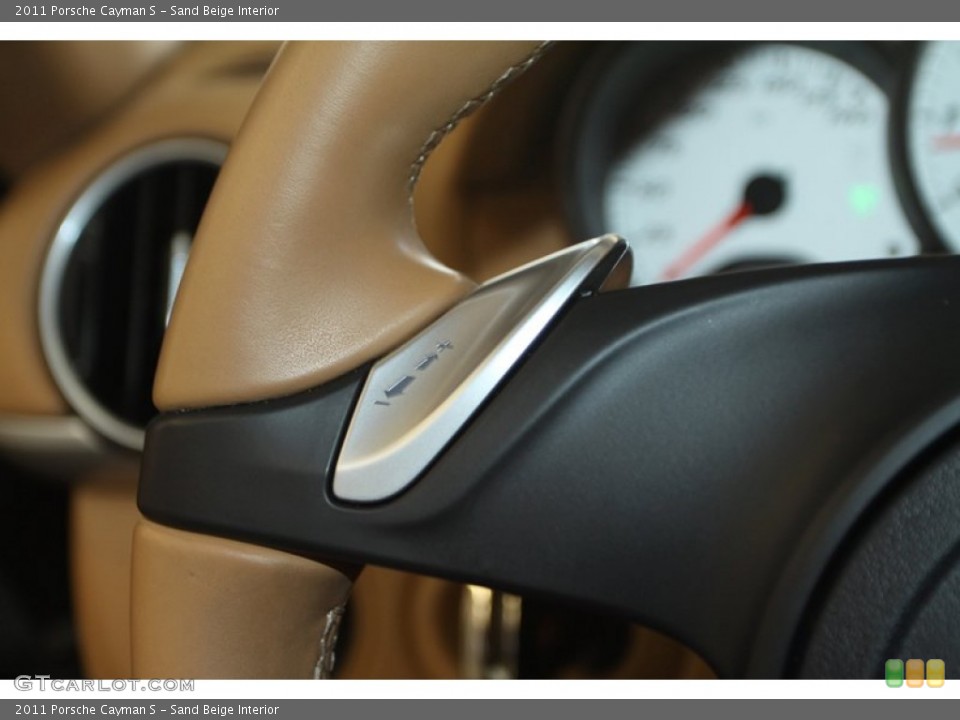 Sand Beige Interior Transmission for the 2011 Porsche Cayman S #78895911