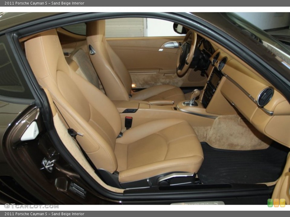 Sand Beige Interior Photo for the 2011 Porsche Cayman S #78896049