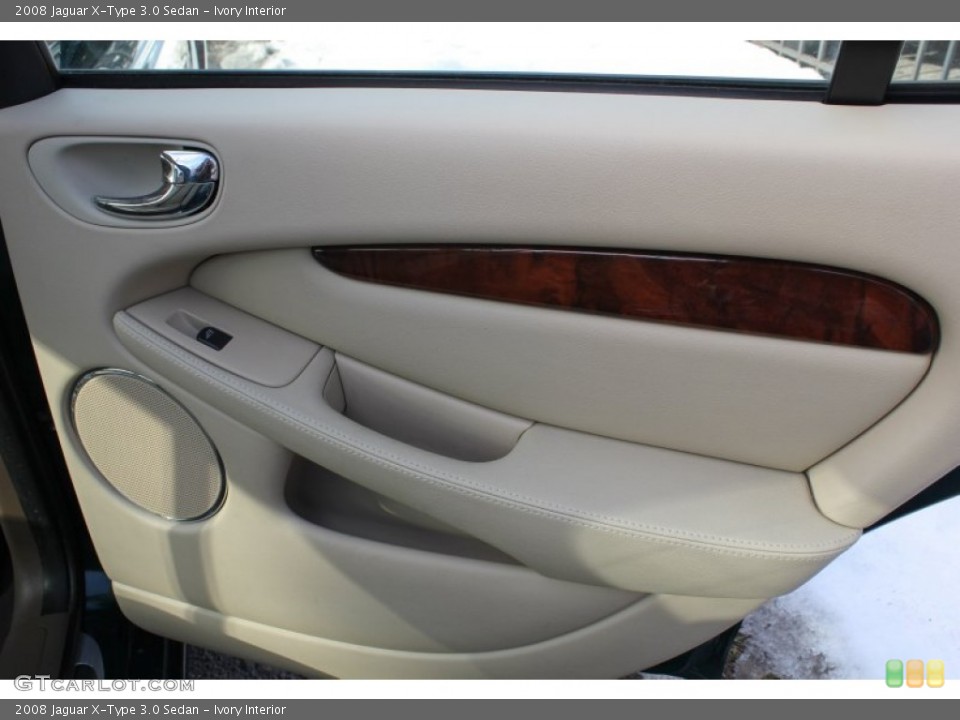 Ivory Interior Door Panel for the 2008 Jaguar X-Type 3.0 Sedan #78896076