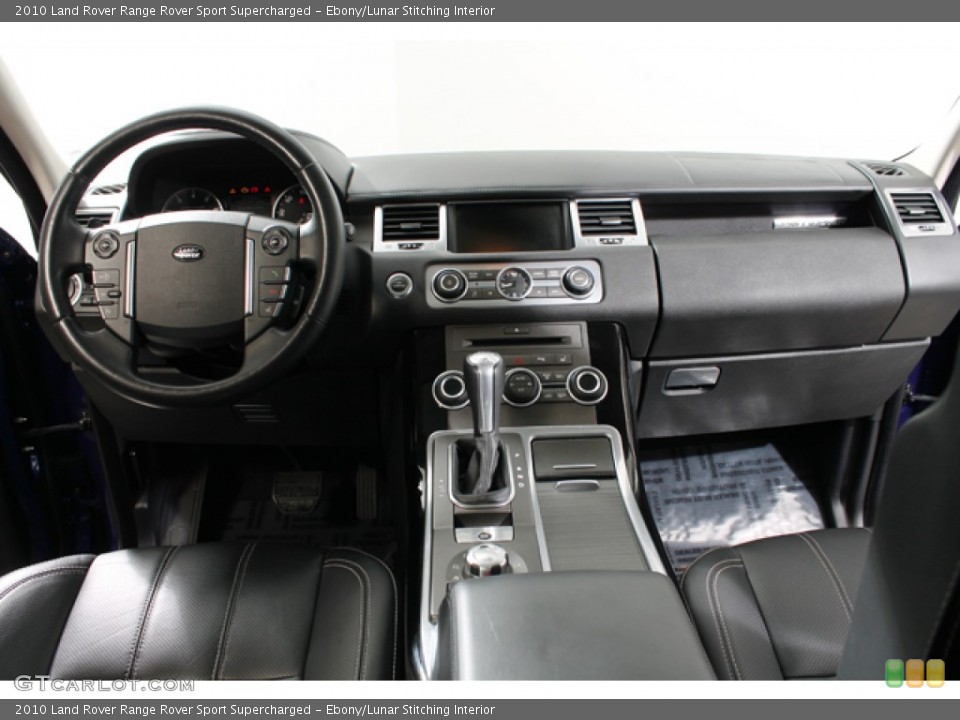 Ebony/Lunar Stitching Interior Dashboard for the 2010 Land Rover Range Rover Sport Supercharged #78896463