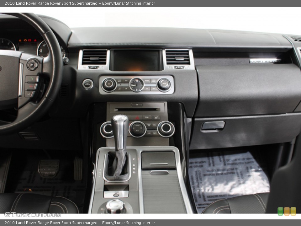 Ebony/Lunar Stitching Interior Dashboard for the 2010 Land Rover Range Rover Sport Supercharged #78896538