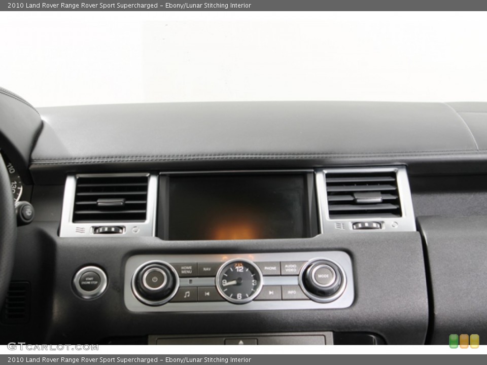 Ebony/Lunar Stitching Interior Controls for the 2010 Land Rover Range Rover Sport Supercharged #78896560