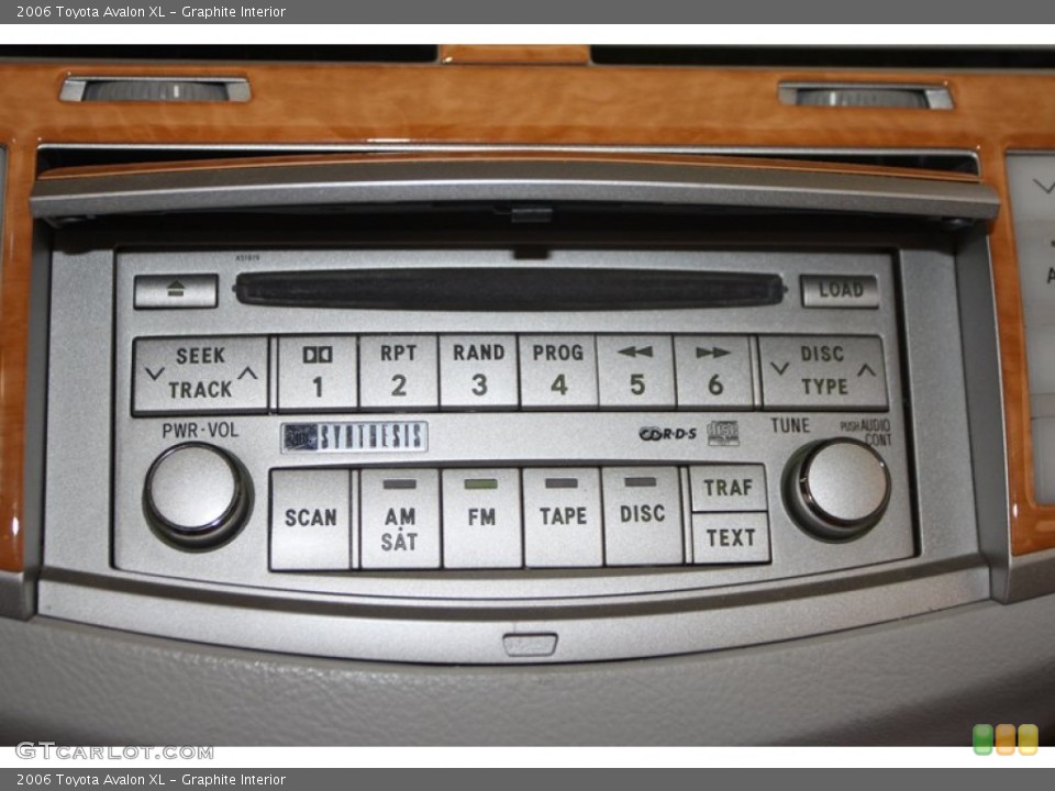 Graphite Interior Controls for the 2006 Toyota Avalon XL #78896578