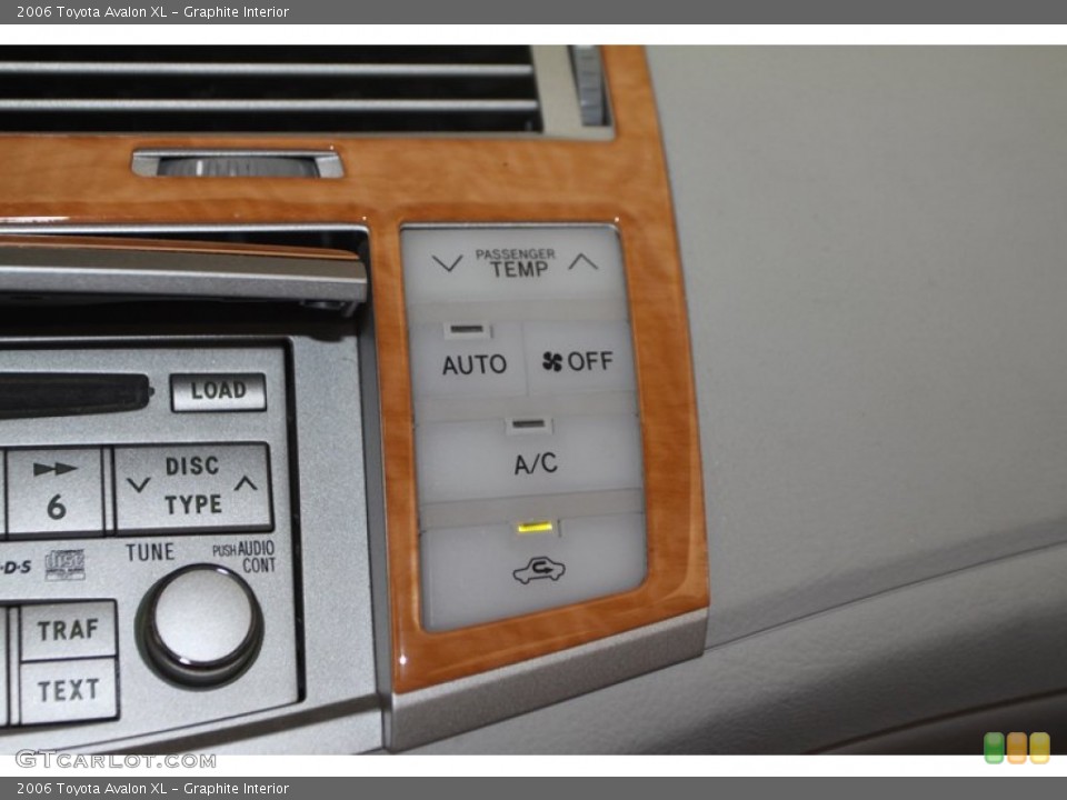 Graphite Interior Controls for the 2006 Toyota Avalon XL #78896643