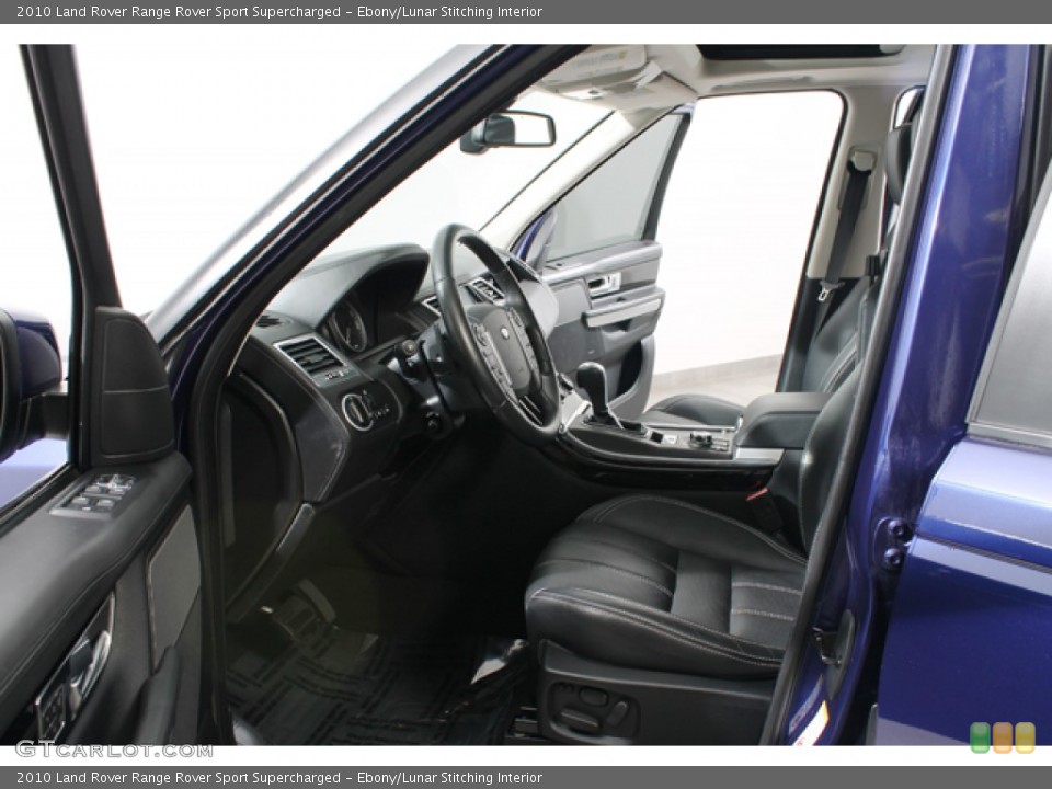 Ebony/Lunar Stitching Interior Photo for the 2010 Land Rover Range Rover Sport Supercharged #78896769