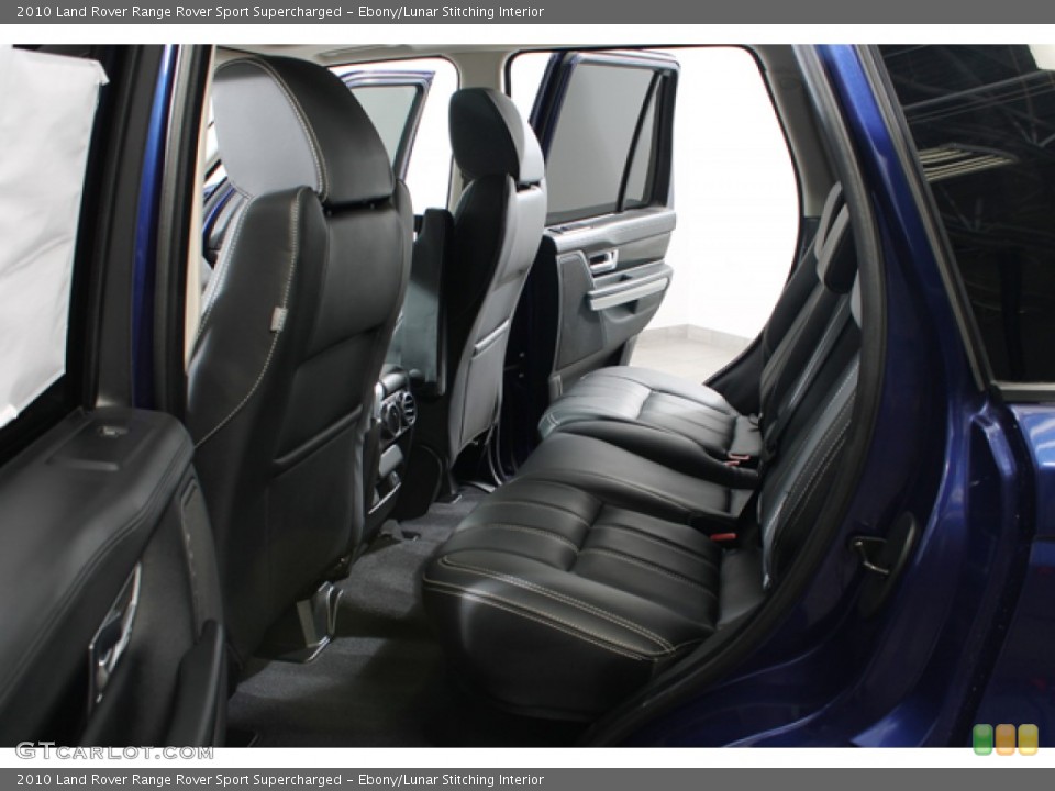 Ebony/Lunar Stitching Interior Rear Seat for the 2010 Land Rover Range Rover Sport Supercharged #78896790