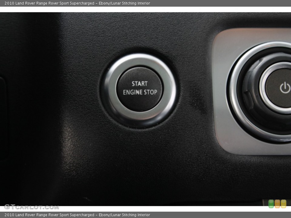 Ebony/Lunar Stitching Interior Controls for the 2010 Land Rover Range Rover Sport Supercharged #78896842