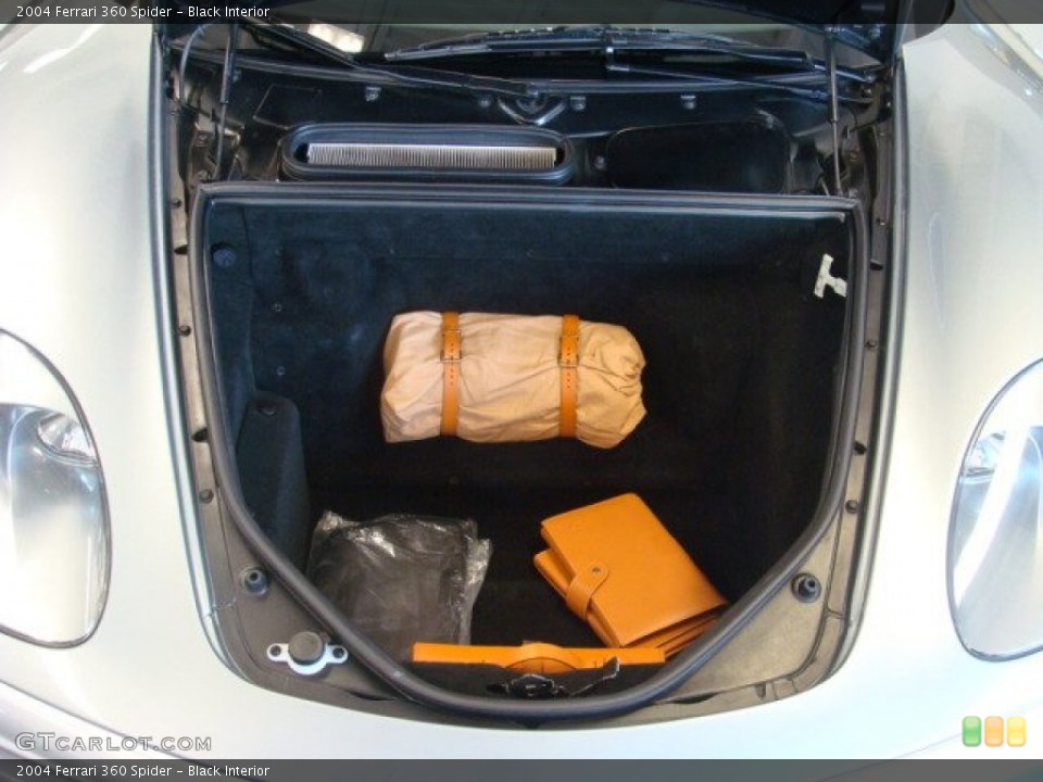 Black Interior Trunk for the 2004 Ferrari 360 Spider #78897090