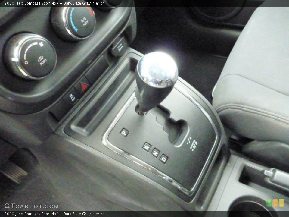 Dark Slate Gray Interior Transmission for the 2010 Jeep Compass Sport 4x4 #78897177