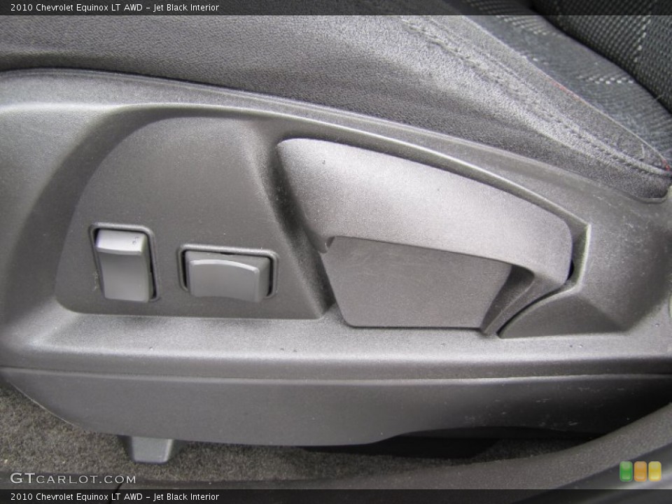 Jet Black Interior Controls for the 2010 Chevrolet Equinox LT AWD #78898156