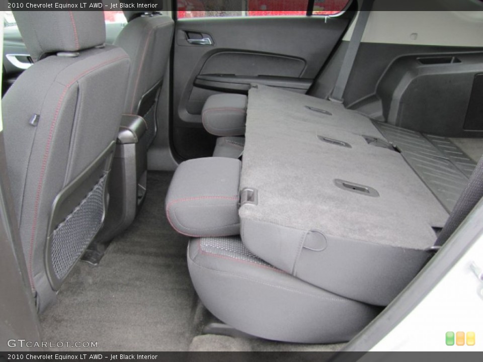Jet Black Interior Rear Seat for the 2010 Chevrolet Equinox LT AWD #78898426