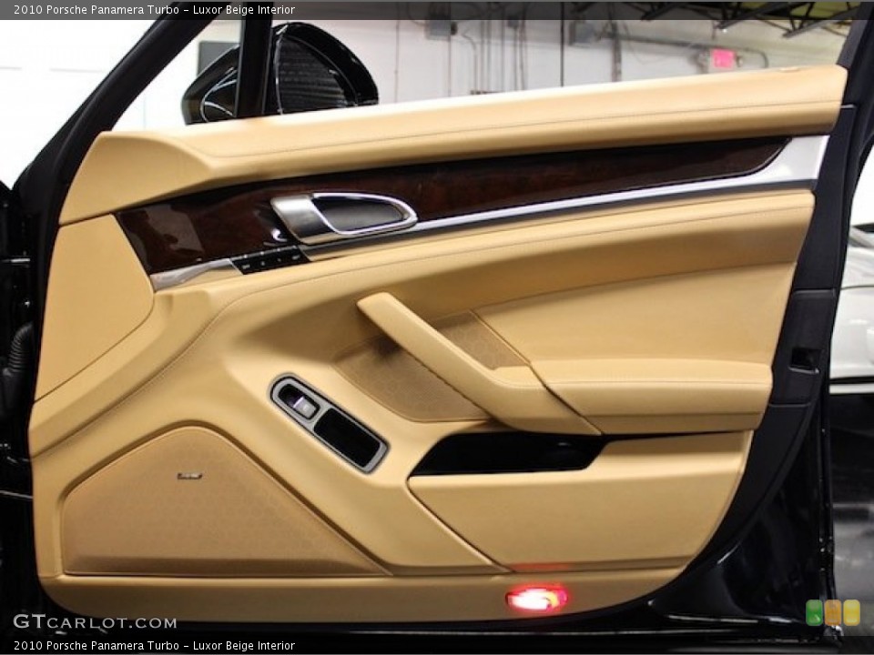 Luxor Beige Interior Door Panel for the 2010 Porsche Panamera Turbo #78900117