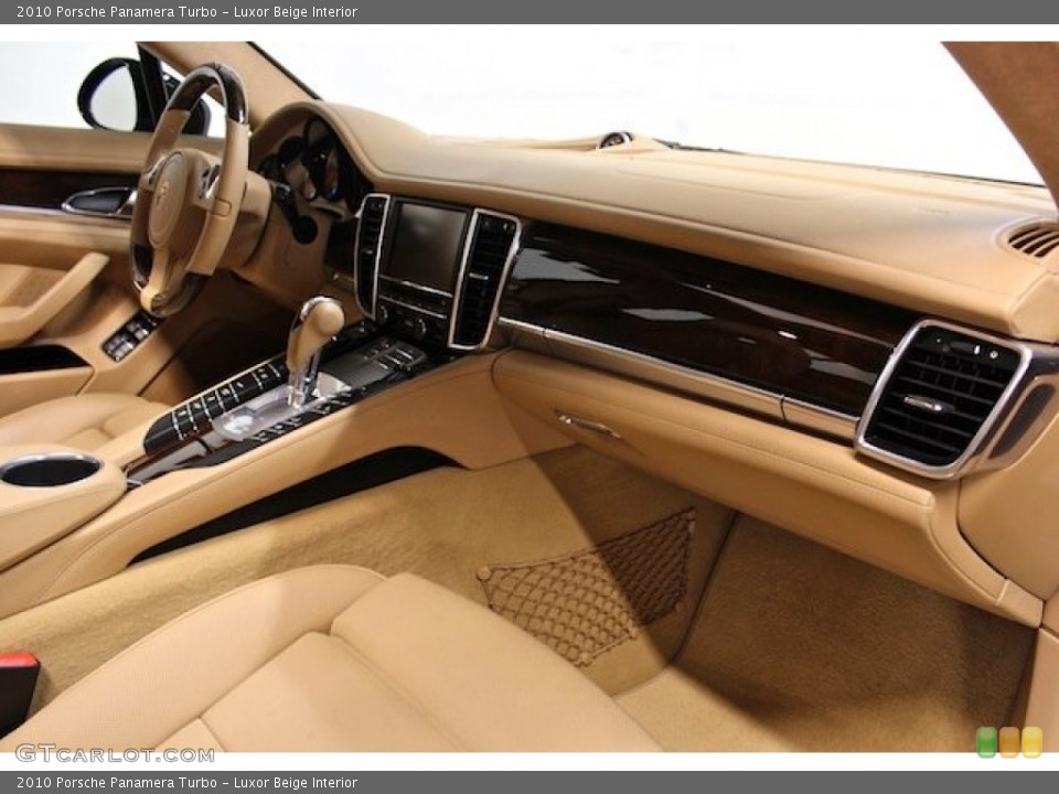 Luxor Beige Interior Dashboard for the 2010 Porsche Panamera Turbo #78900290