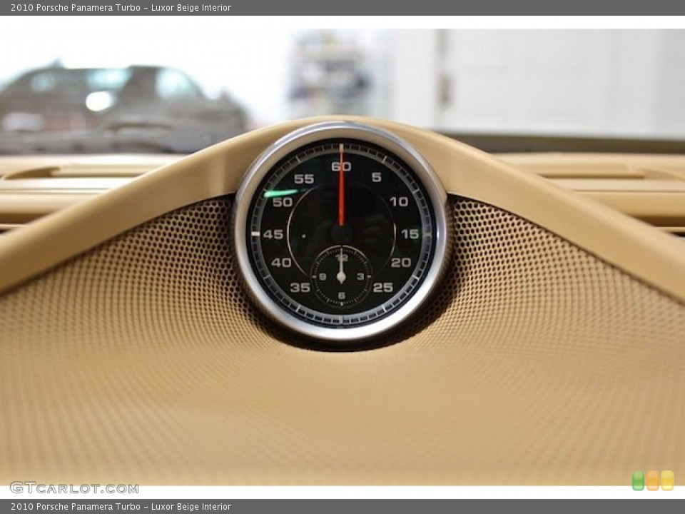 Luxor Beige Interior Gauges for the 2010 Porsche Panamera Turbo #78900407
