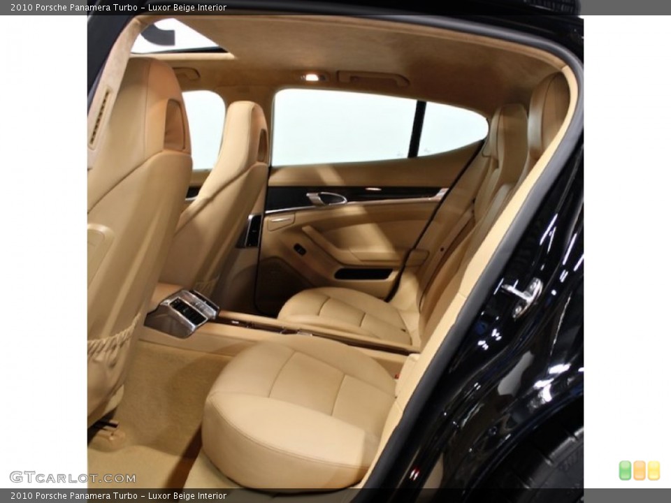 Luxor Beige Interior Rear Seat for the 2010 Porsche Panamera Turbo #78900597