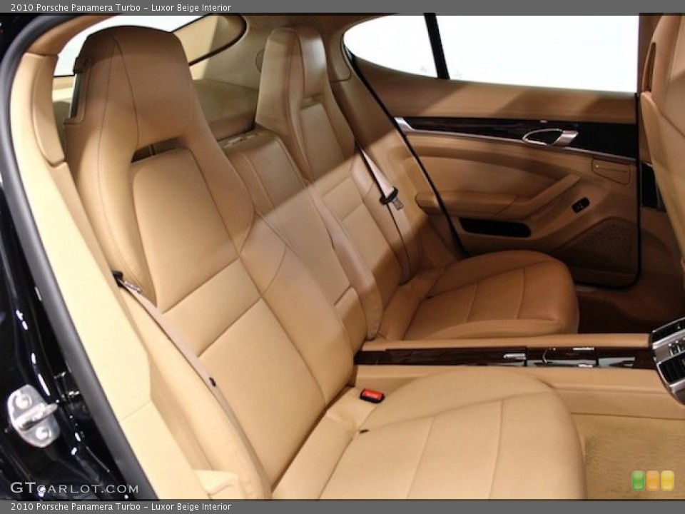 Luxor Beige Interior Rear Seat for the 2010 Porsche Panamera Turbo #78900651