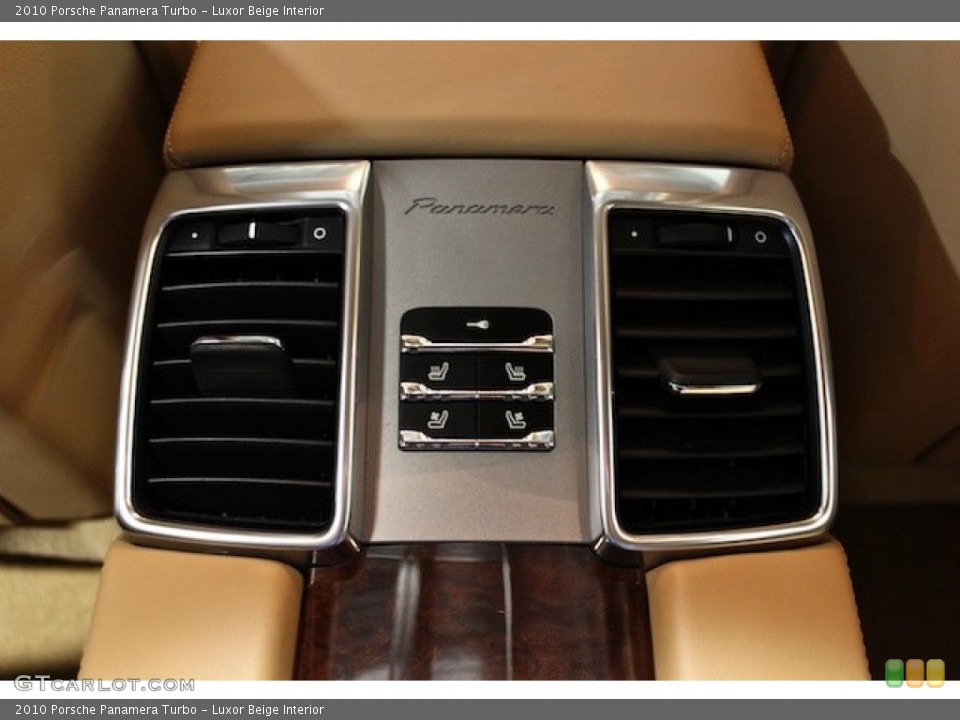 Luxor Beige Interior Controls for the 2010 Porsche Panamera Turbo #78900726