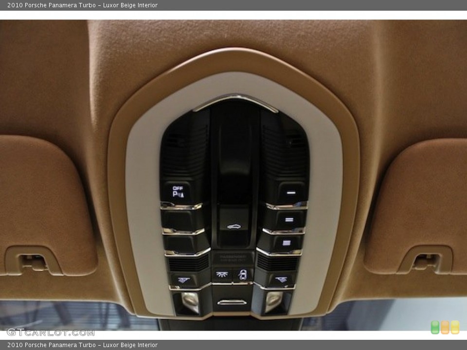 Luxor Beige Interior Controls for the 2010 Porsche Panamera Turbo #78900775