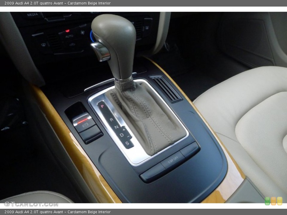 Cardamom Beige Interior Transmission for the 2009 Audi A4 2.0T quattro Avant #78901585