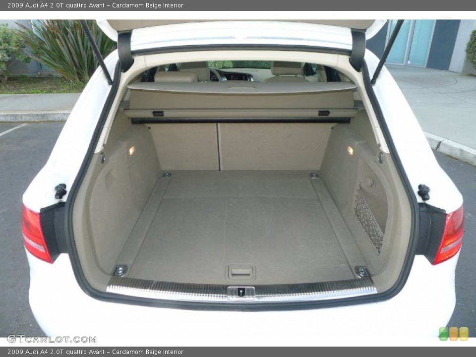 Cardamom Beige Interior Trunk for the 2009 Audi A4 2.0T quattro Avant #78901682