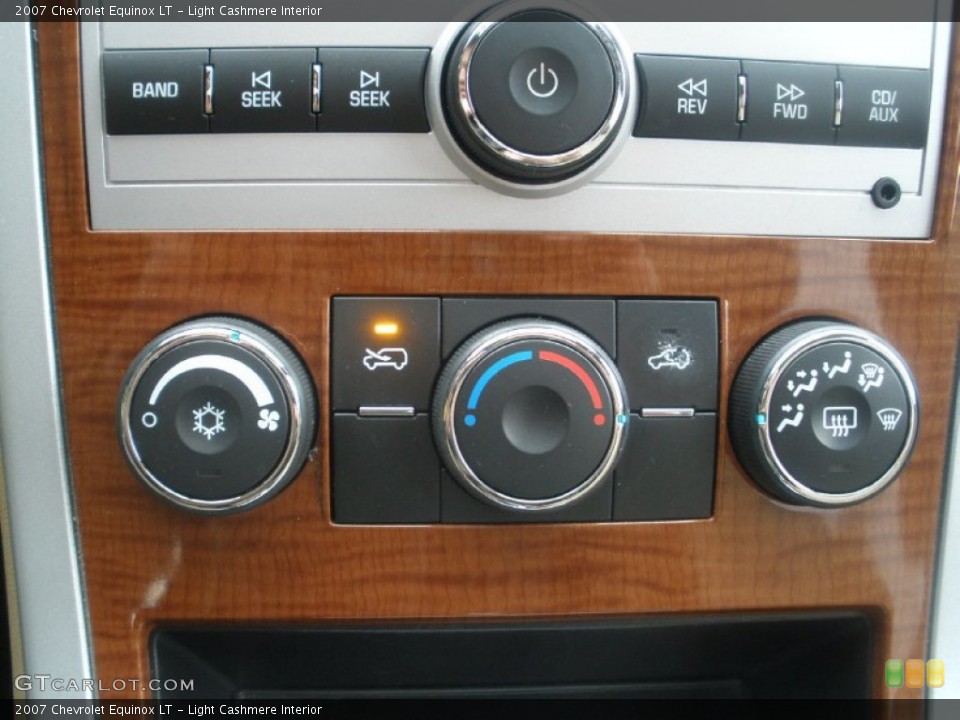 Light Cashmere Interior Controls for the 2007 Chevrolet Equinox LT #78903276