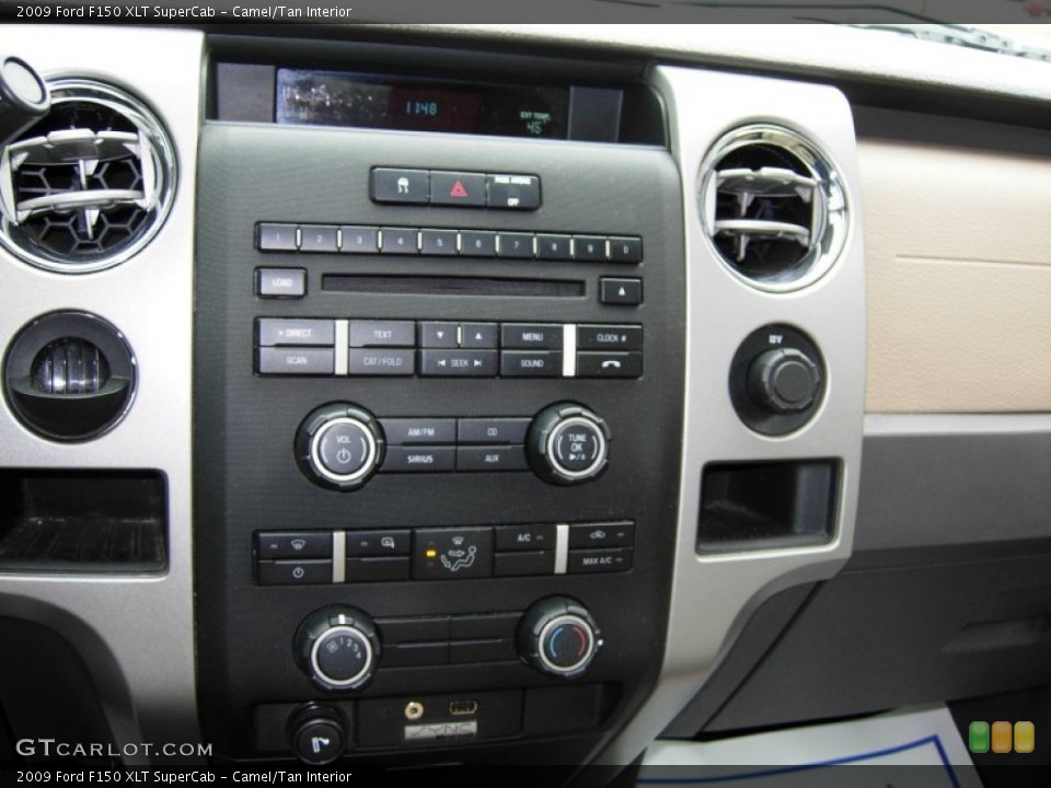 Camel/Tan Interior Controls for the 2009 Ford F150 XLT SuperCab #78903624