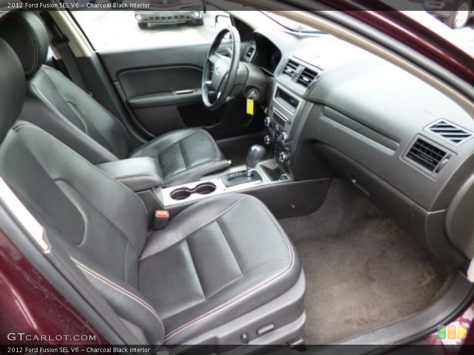 Charcoal Black Interior Photo for the 2012 Ford Fusion SEL V6 #78904318