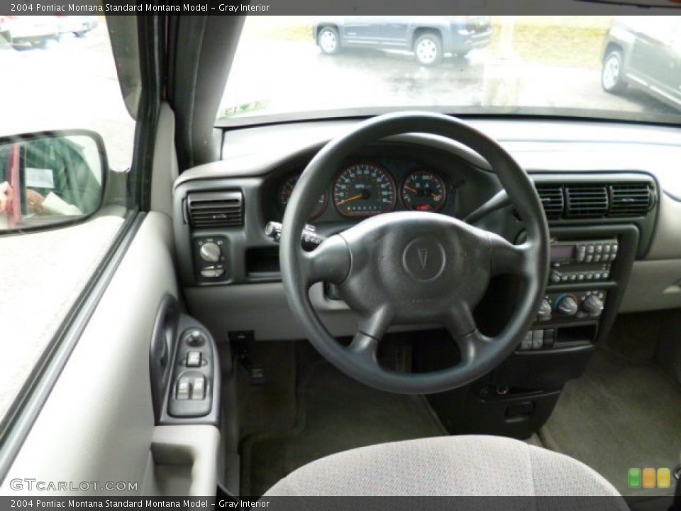 Gray Interior Dashboard for the 2004 Pontiac Montana  #78905298