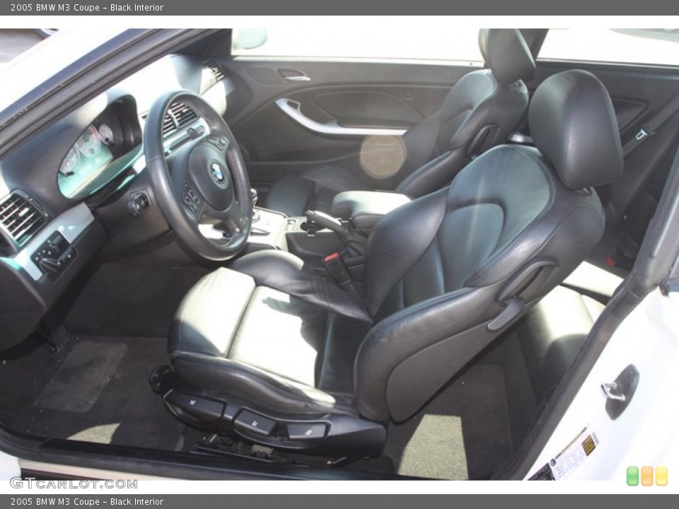 Black Interior Photo for the 2005 BMW M3 Coupe #78905453