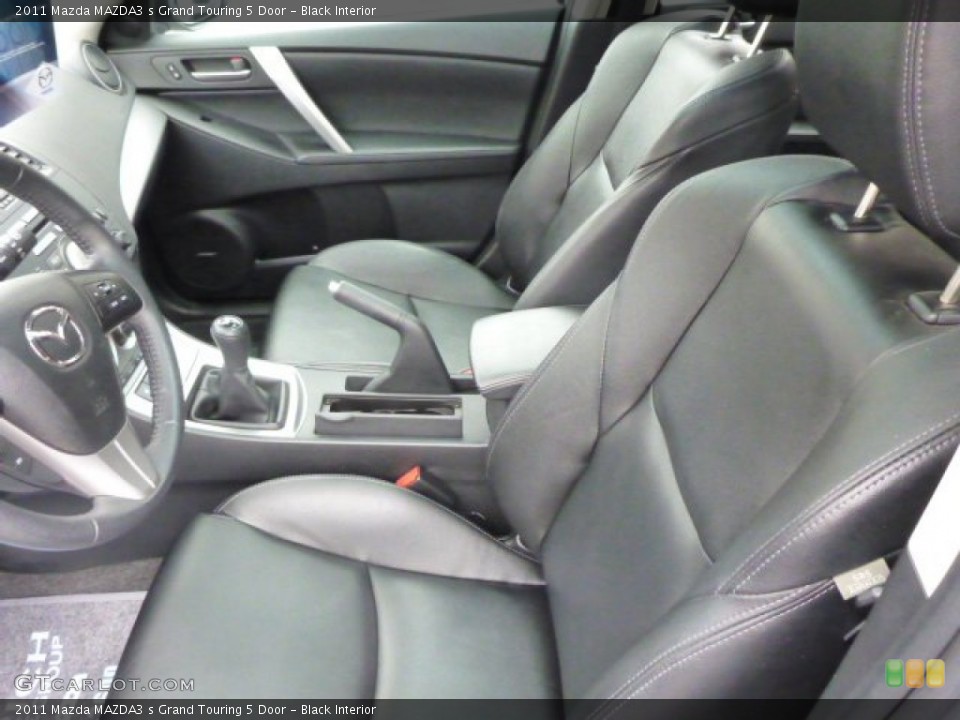 Black Interior Photo for the 2011 Mazda MAZDA3 s Grand Touring 5 Door #78909118