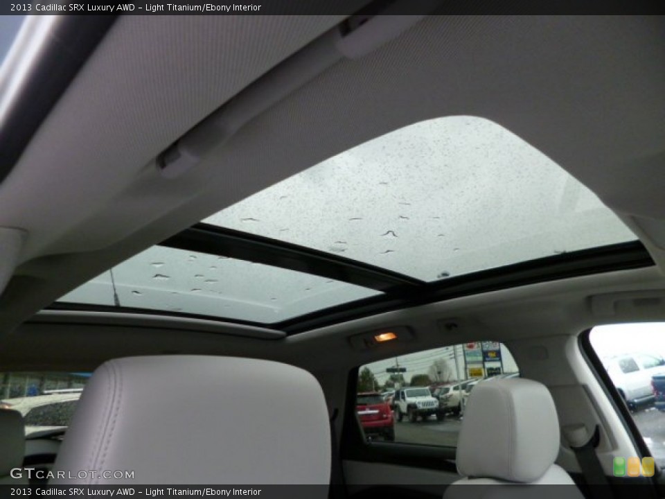 Light Titanium/Ebony Interior Sunroof for the 2013 Cadillac SRX Luxury AWD #78909337