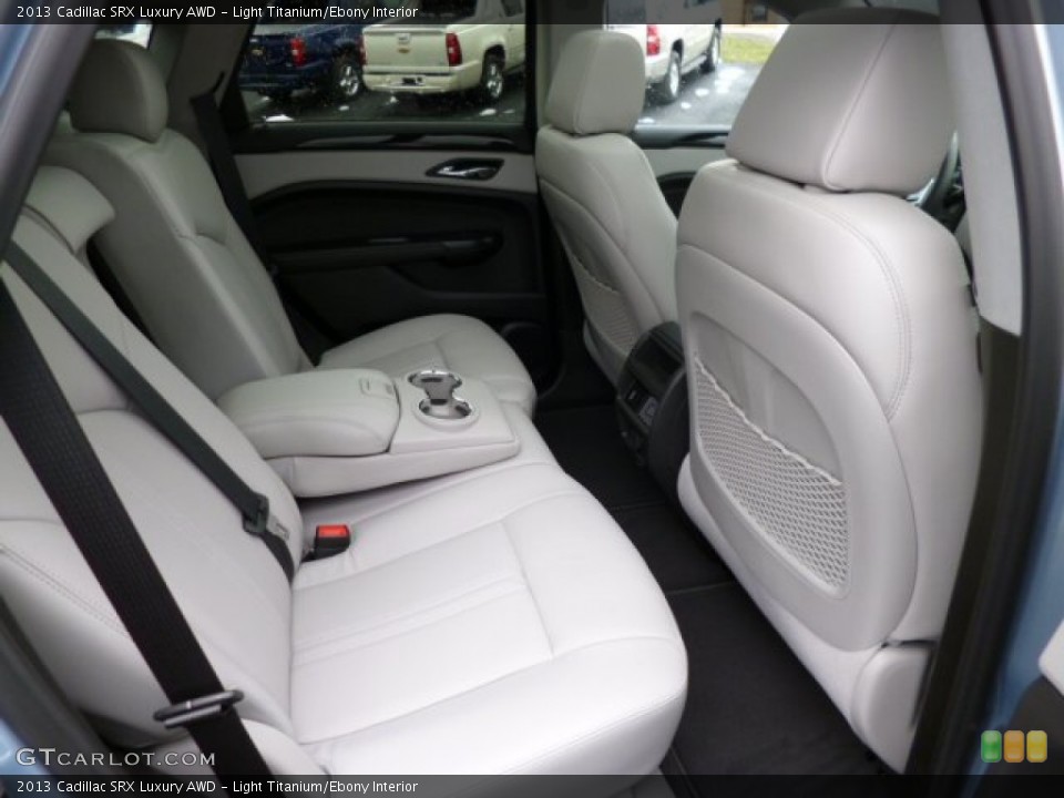 Light Titanium/Ebony Interior Rear Seat for the 2013 Cadillac SRX Luxury AWD #78909348