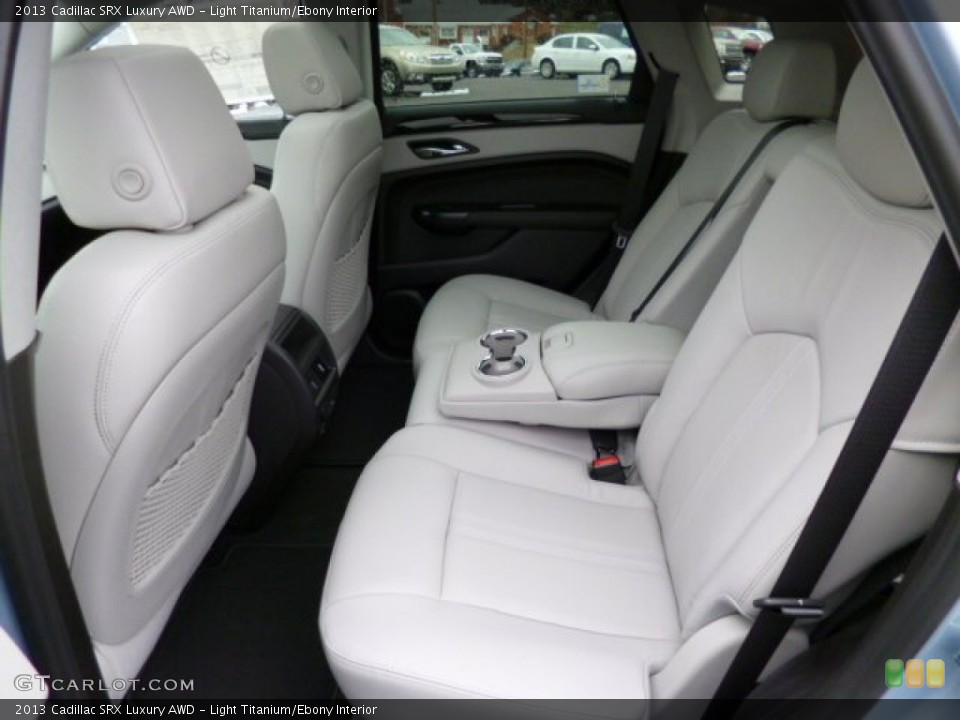 Light Titanium/Ebony Interior Rear Seat for the 2013 Cadillac SRX Luxury AWD #78909372