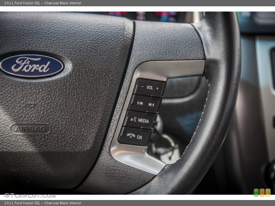 Charcoal Black Interior Controls for the 2011 Ford Fusion SEL #78909855