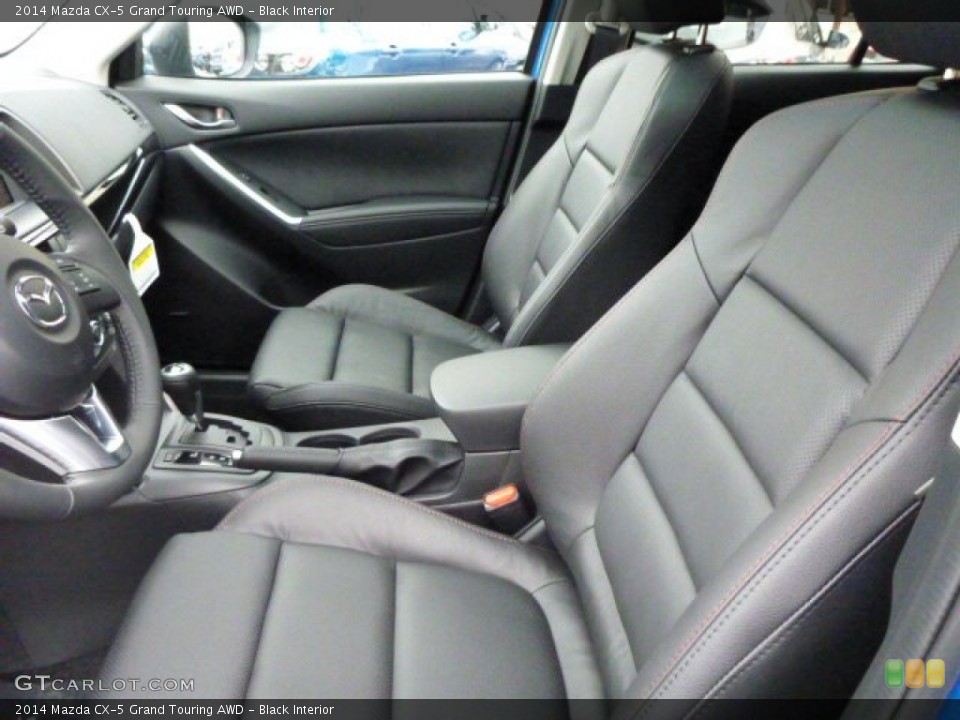 Black Interior Photo for the 2014 Mazda CX-5 Grand Touring AWD #78909888