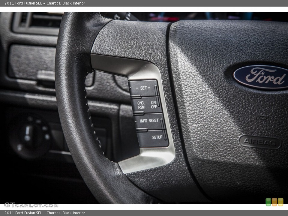 Charcoal Black Interior Controls for the 2011 Ford Fusion SEL #78909891