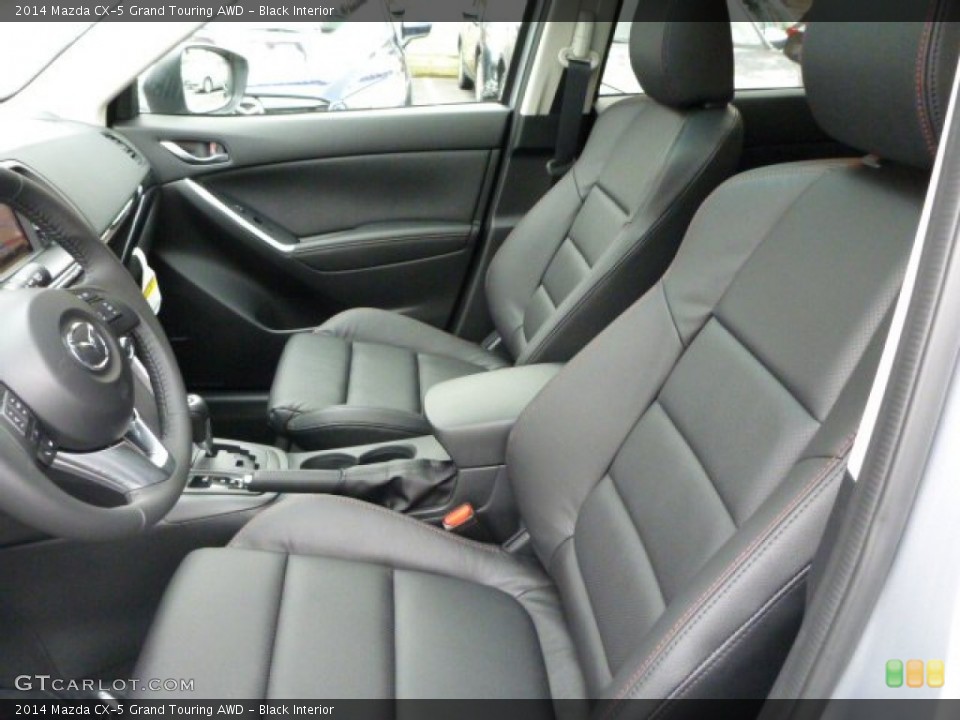 Black Interior Photo for the 2014 Mazda CX-5 Grand Touring AWD #78910235