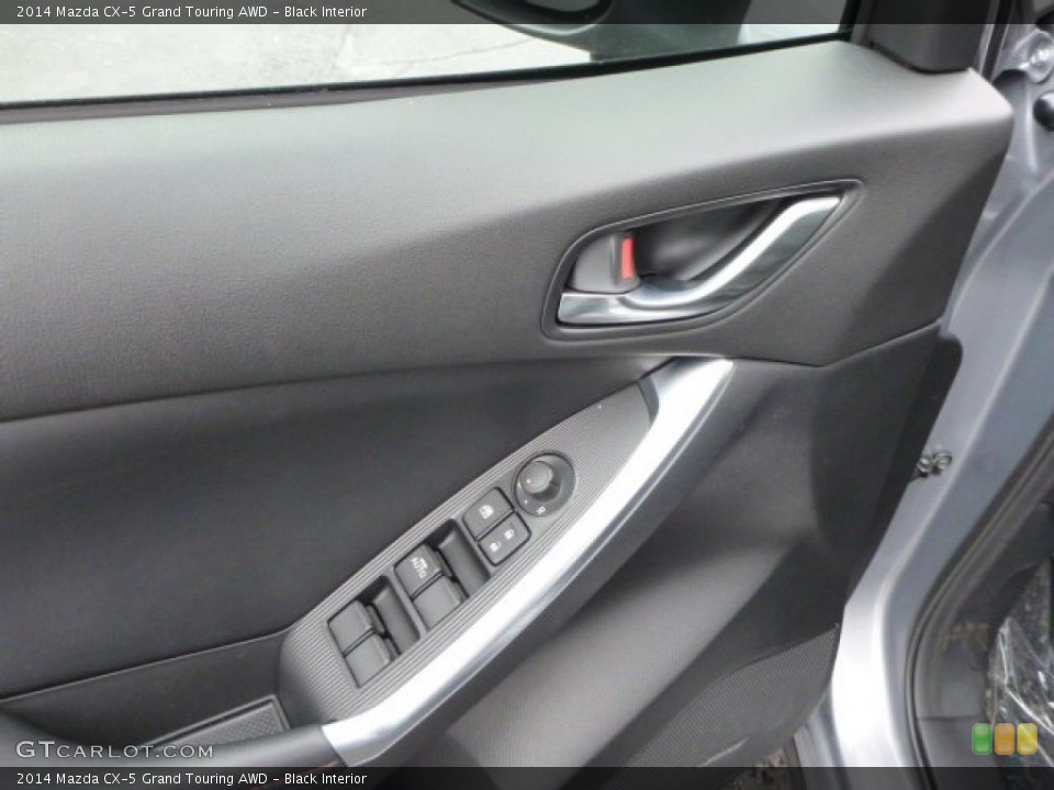 Black Interior Controls for the 2014 Mazda CX-5 Grand Touring AWD #78910310