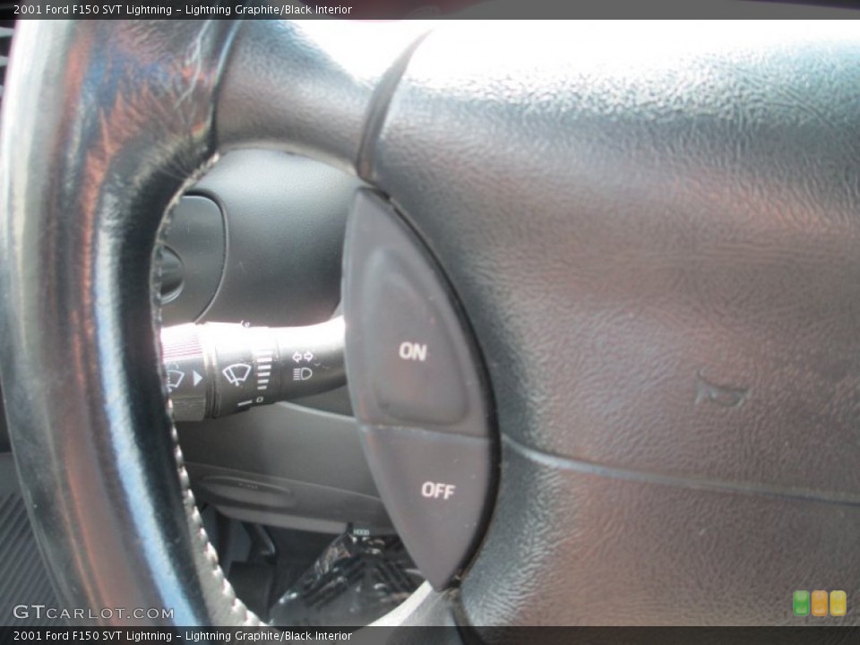 Lightning Graphite/Black Interior Controls for the 2001 Ford F150 SVT Lightning #78910803