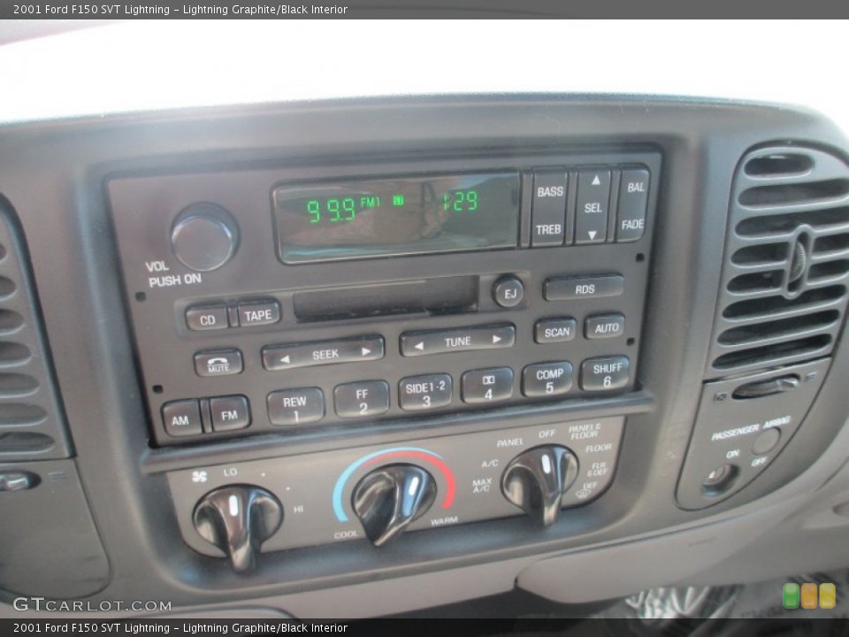 Lightning Graphite/Black Interior Controls for the 2001 Ford F150 SVT Lightning #78910920