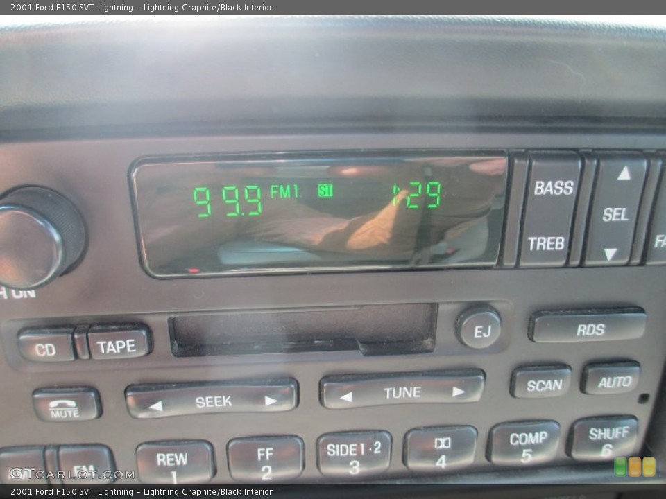 Lightning Graphite/Black Interior Audio System for the 2001 Ford F150 SVT Lightning #78910978