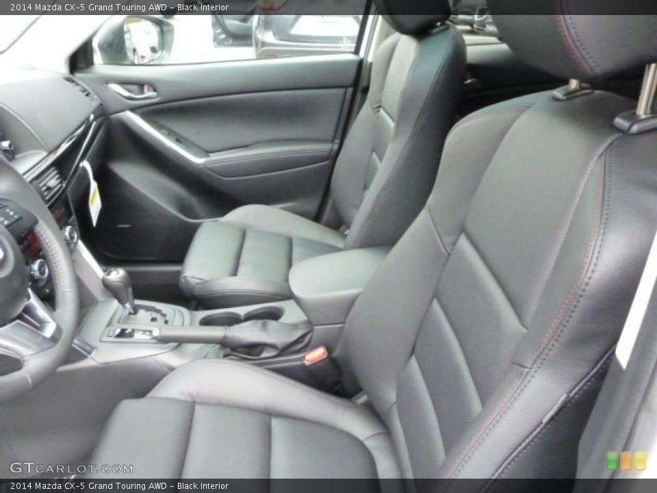 Black Interior Photo for the 2014 Mazda CX-5 Grand Touring AWD #78911028