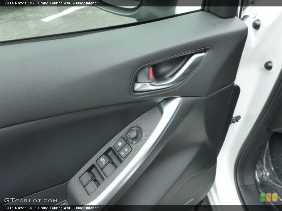 Black Interior Controls for the 2014 Mazda CX-5 Grand Touring AWD #78911103
