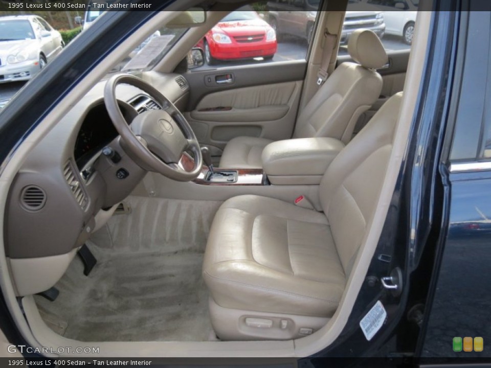 Tan Leather Interior Photo for the 1995 Lexus LS 400 Sedan #78911523