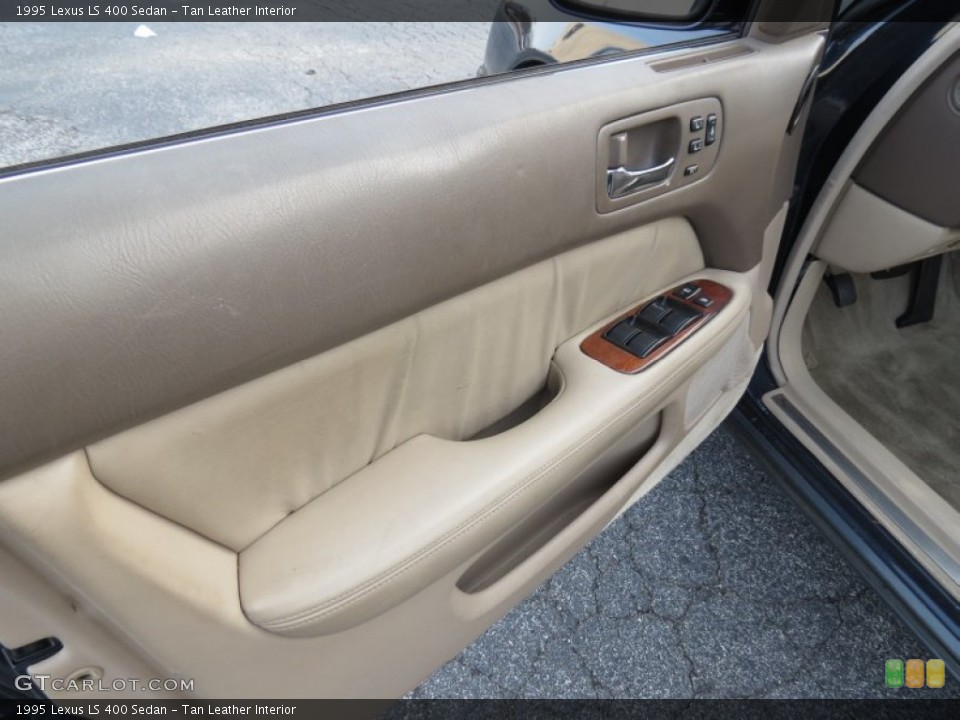 Tan Leather Interior Door Panel for the 1995 Lexus LS 400 Sedan #78911560