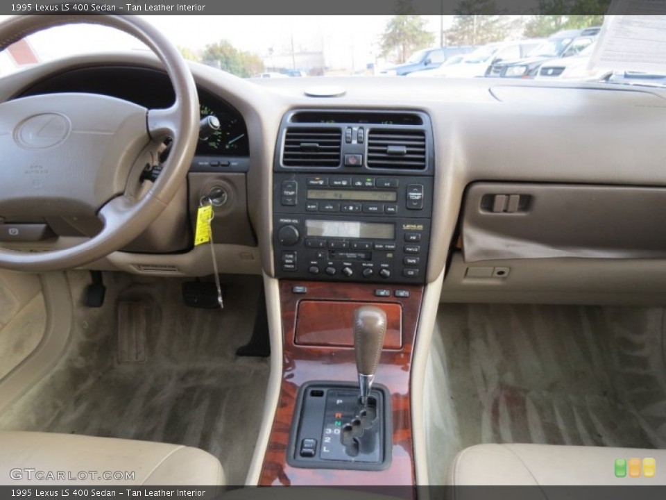Tan Leather Interior Dashboard for the 1995 Lexus LS 400 Sedan #78911648