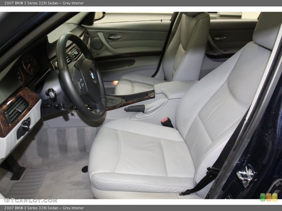 Grey Interior Photo for the 2007 BMW 3 Series 328i Sedan #78912071