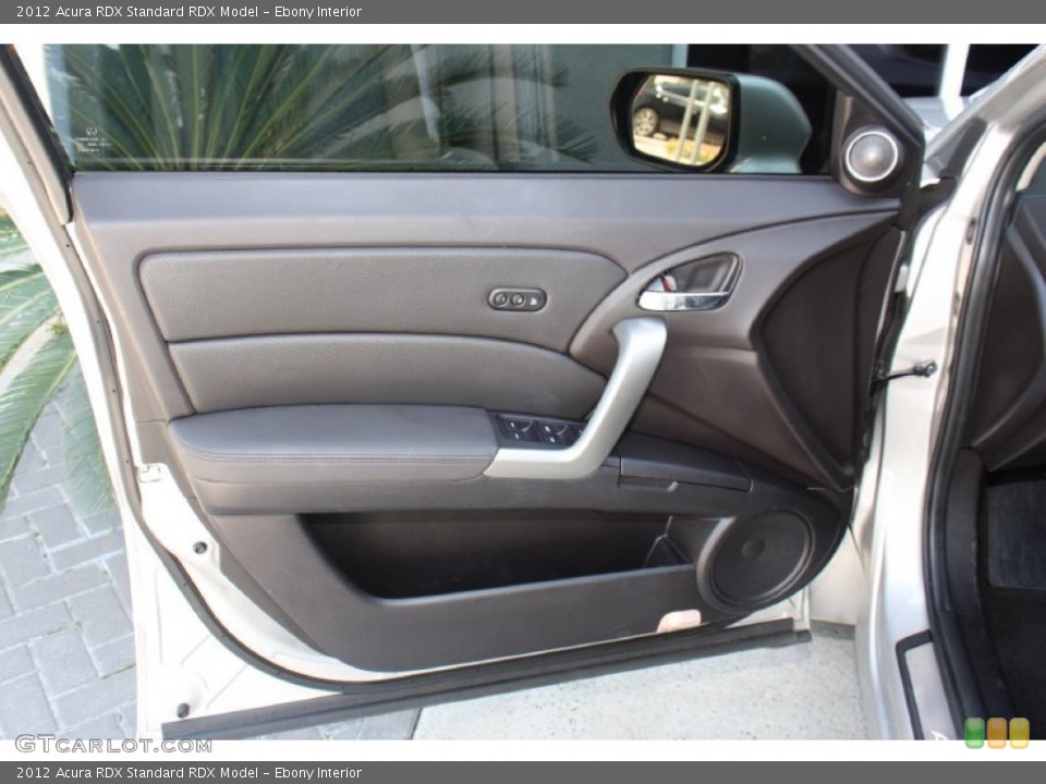 Ebony Interior Door Panel for the 2012 Acura RDX  #78913256