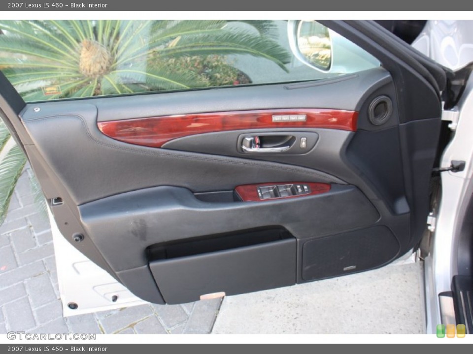Black Interior Door Panel for the 2007 Lexus LS 460 #78913967