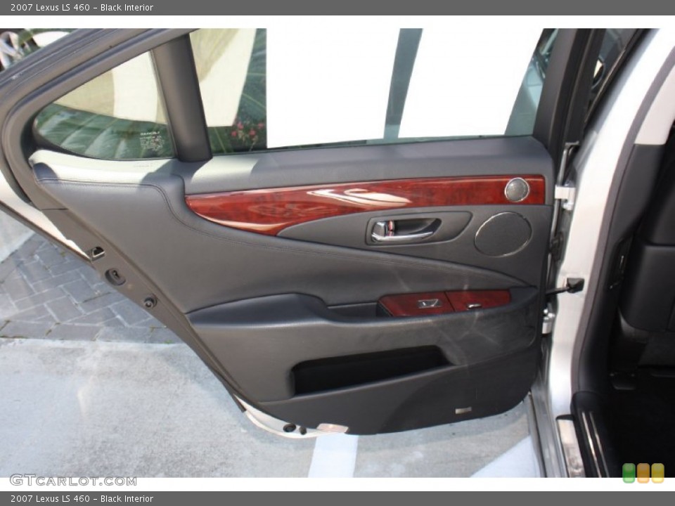 Black Interior Door Panel for the 2007 Lexus LS 460 #78914010